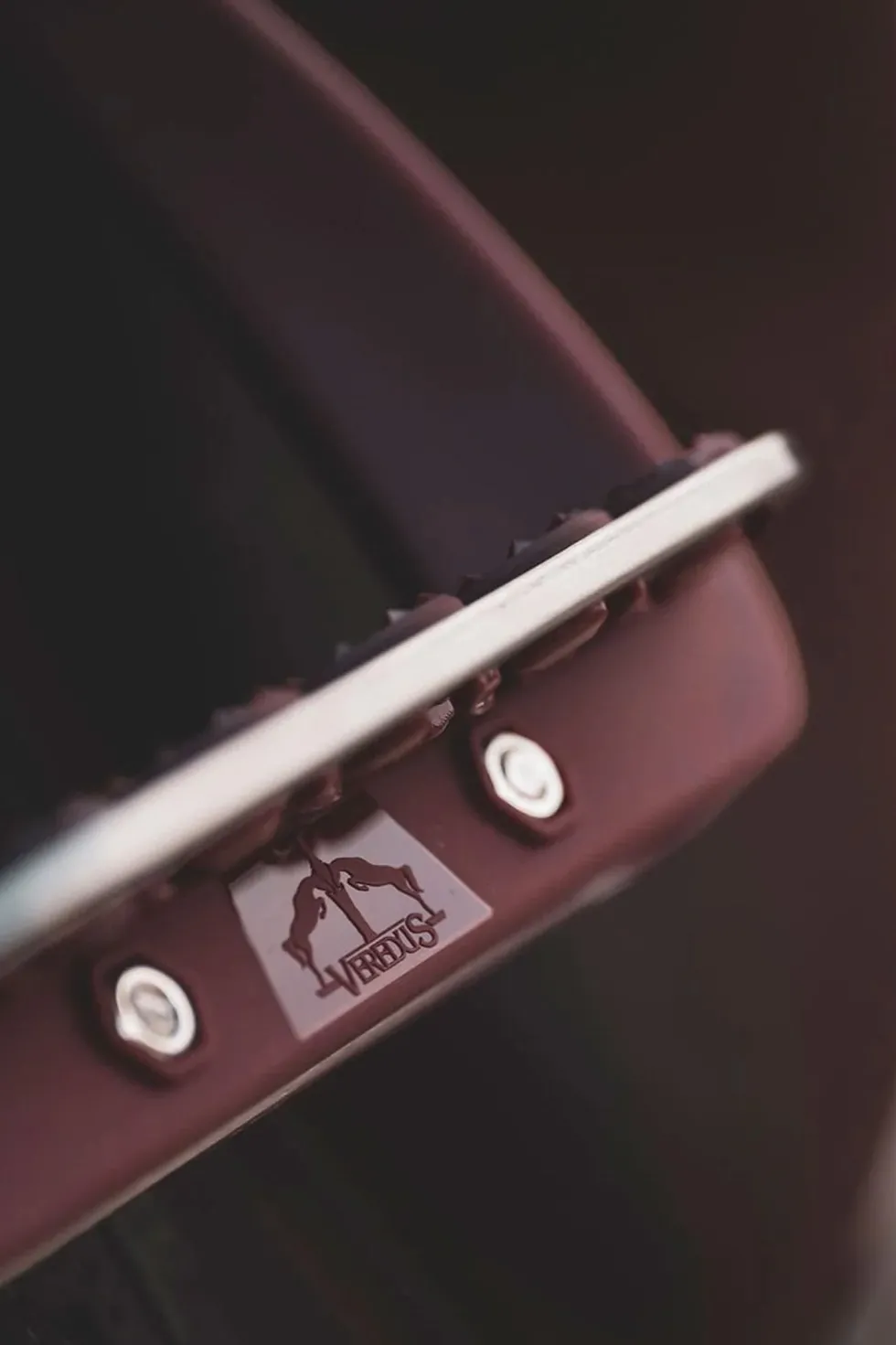 Säkerhetsstigbygel Steel1 Vita Bordeaux/Silver