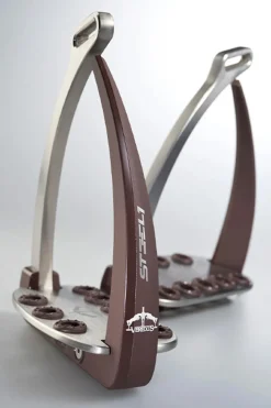 Säkerhetsstigbygel Steel1 Vita Brun/Silver