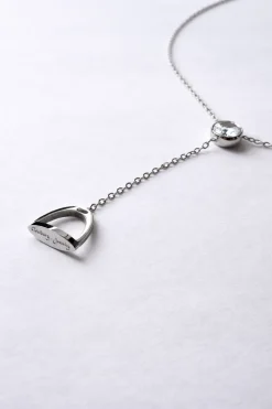 Smyckespaket Stigbygel + Kristall Silver