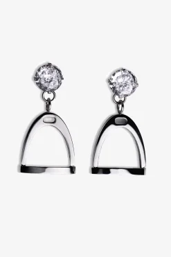 Smyckespaket Stigbygel + Kristall Silver