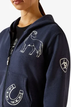 Spiffy Junior Hoodtröja Navy