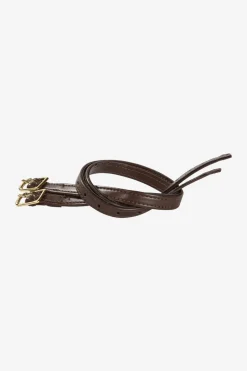 Sporremmar Dubbelsytt Syntetläder Brun