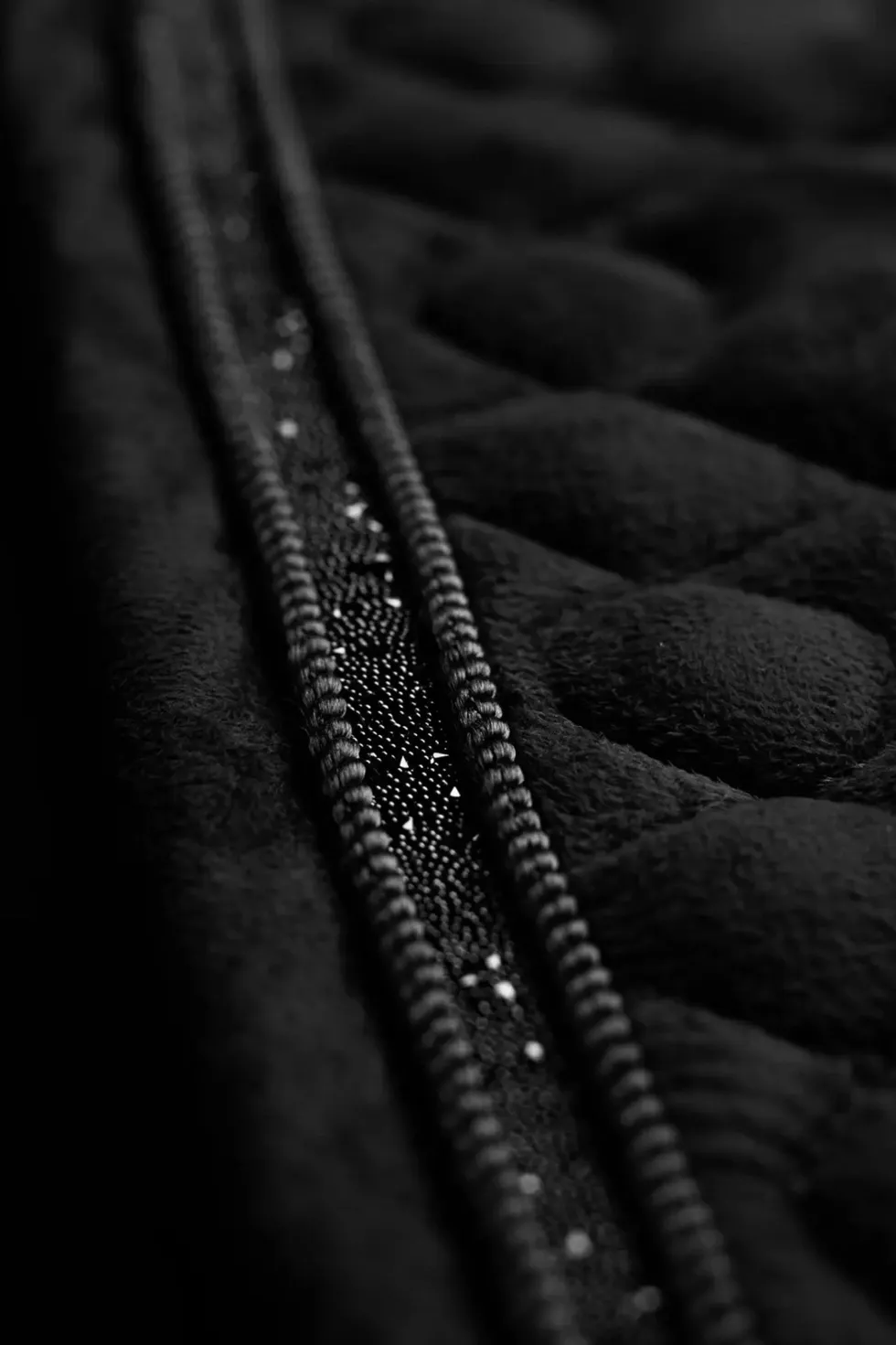 Suede Crystal Hoppschabrak Svart