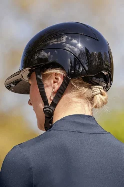 SWING H24 Lady Glossy Ridhjälm Svart