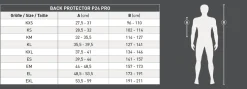 SWING p24 Pro Ryggskydd Barn Svart