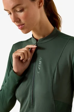 Tröja Breathe 1/2 Zip Monstera