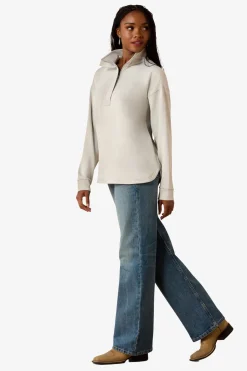 Tröja 1/2 Zip Breeze Quiet Grey