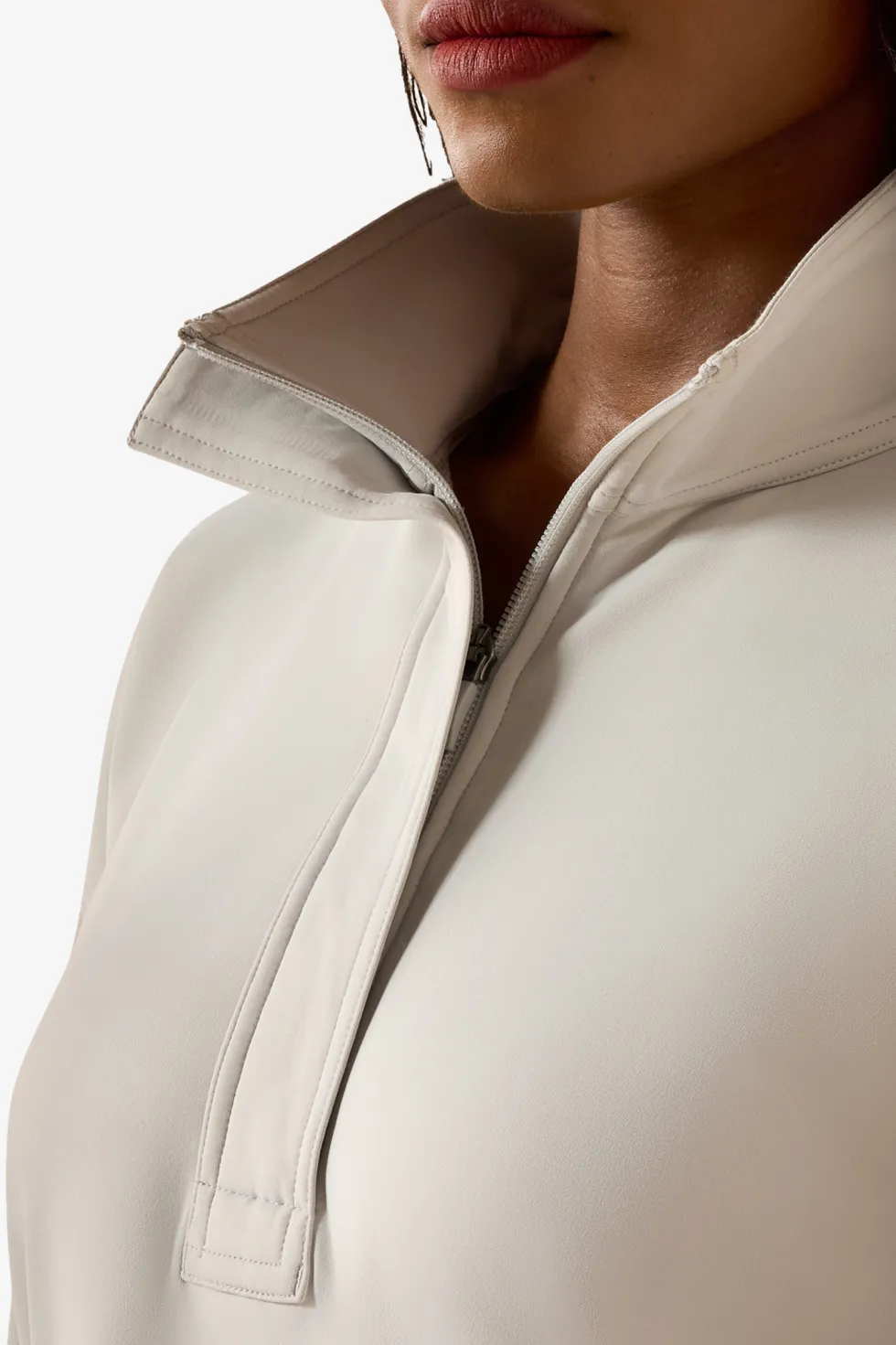 Tröja 1/2 Zip Breeze Quiet Grey