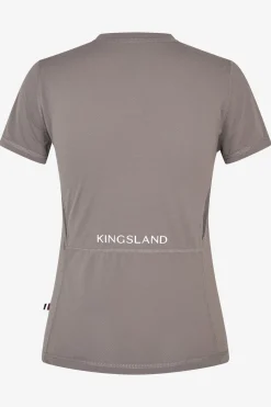 T-Shirt KLLeona Brown Iron
