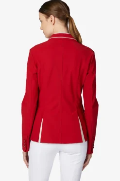 Tävlingskavaj Canberra Red/Ivory