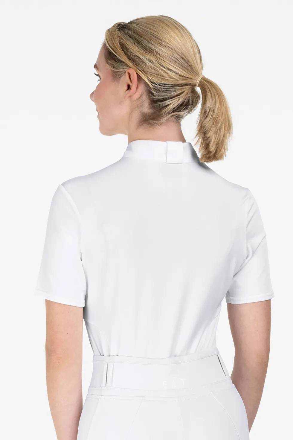 Tävlingsskjorta Basic Junior Vit