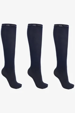 Tävlingsstrumpor 3-pack Navy