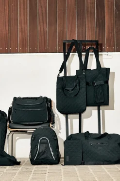 Weekend Bag Quilted Svart