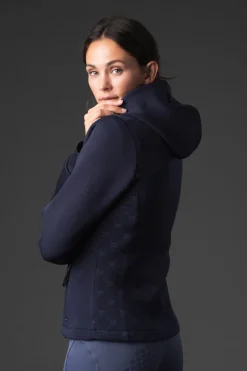 Zip Hood Variana Navy
